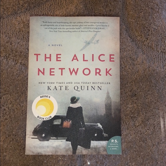 Other - THE ALICE NETWORK BY KATE QUINN 📚